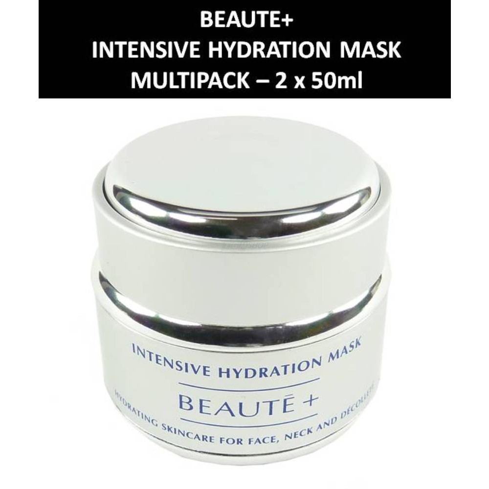 Beaute+ - Intensive Hydration Mask - Maske - Gesichts Pflege  Kosmetik 2 x 50ml unter Gesichtspflege >> Masken und Kuren