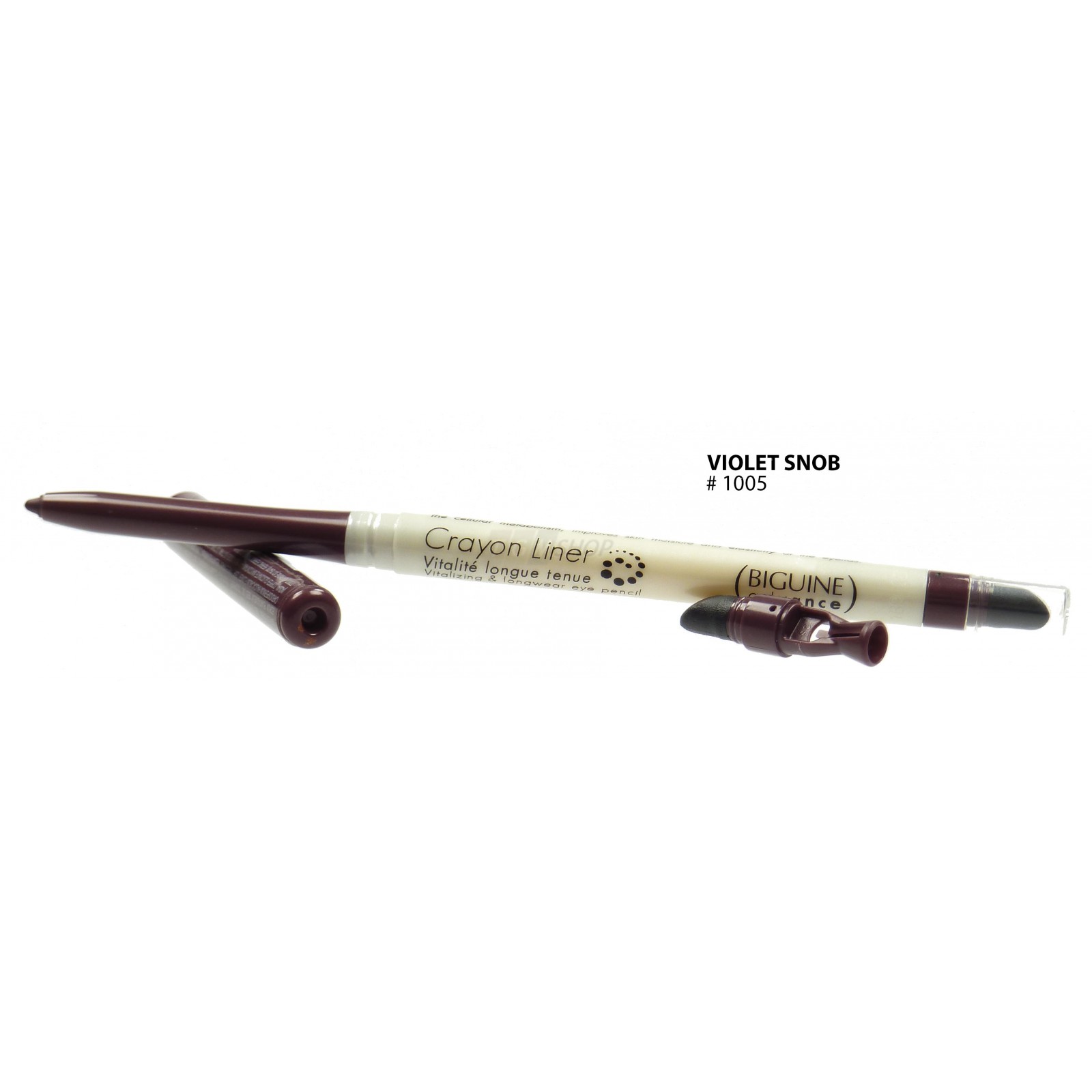 BIGUINE ADVANCE - CRAYON LINER VITALITE LONGUE TENUE Augen Stift Make up - 0-35g - 1005 Violet Snob