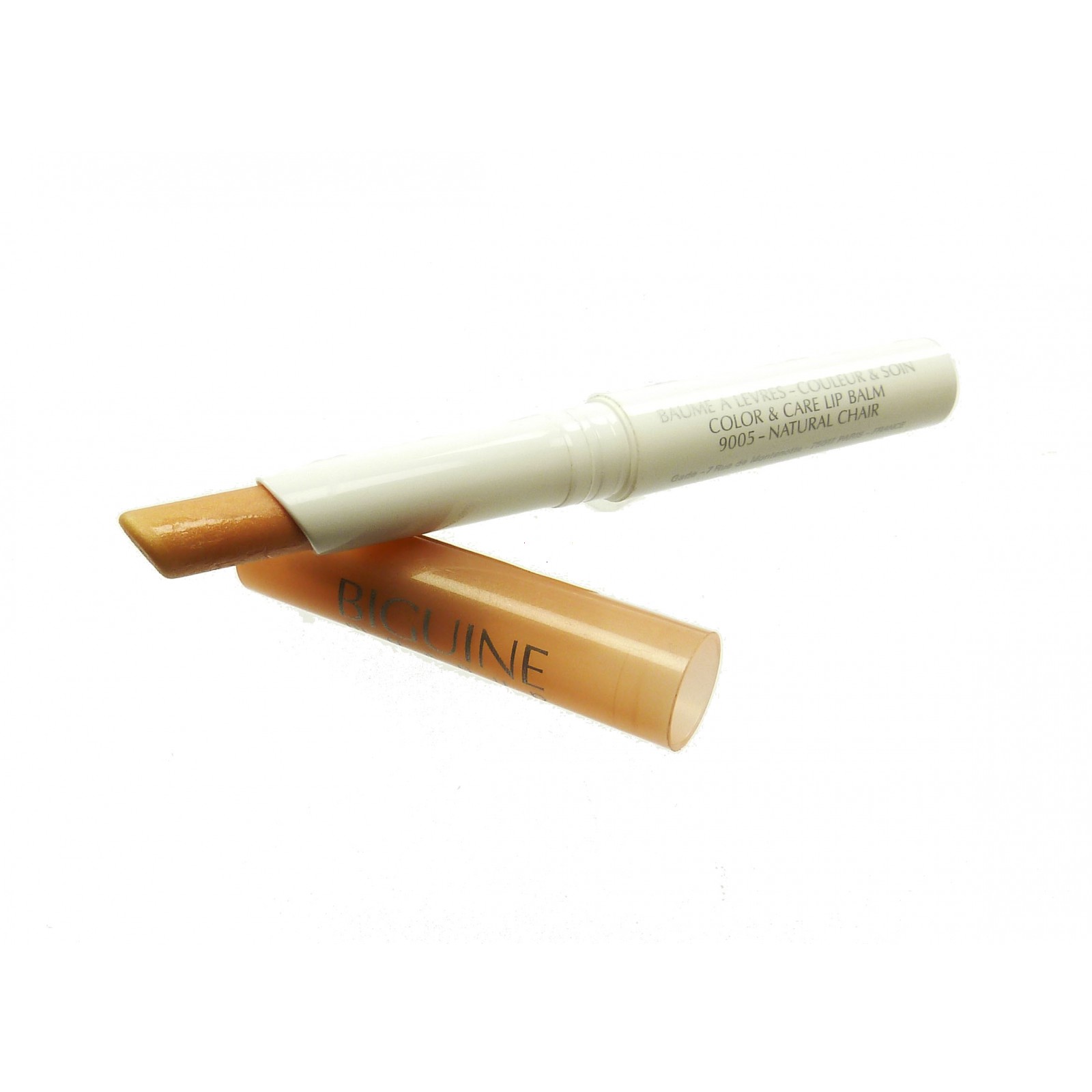 BIGUINE PARIS - BAUME A LEVRES - Lippen Balsam - Pflege - Glanz - Make up - 2-5g - 9005 Natural Chair