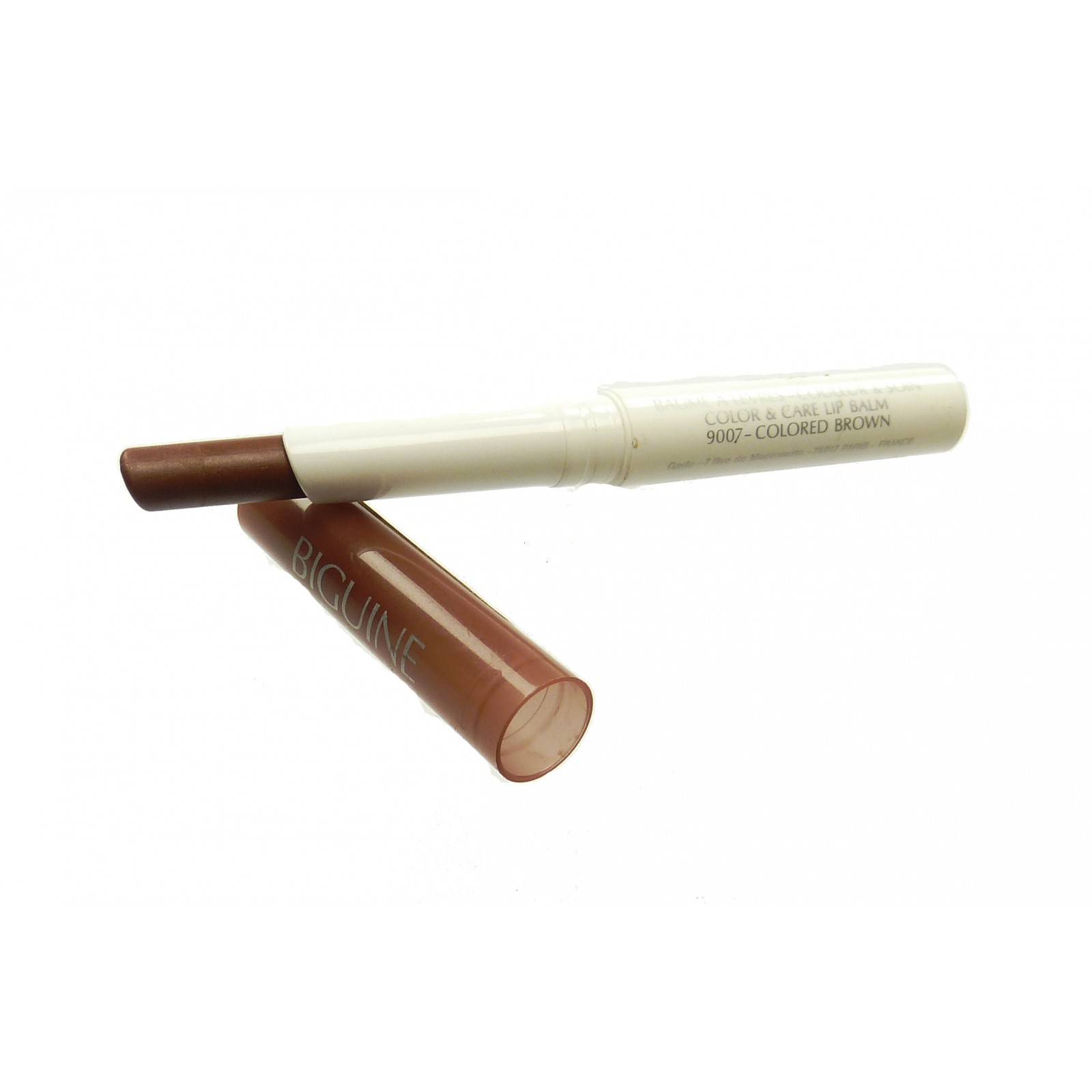 BIGUINE PARIS - BAUME A LEVRES - Lippen Balsam - Pflege - Glanz - Make up - 2-5g - 9007 Colored Brown