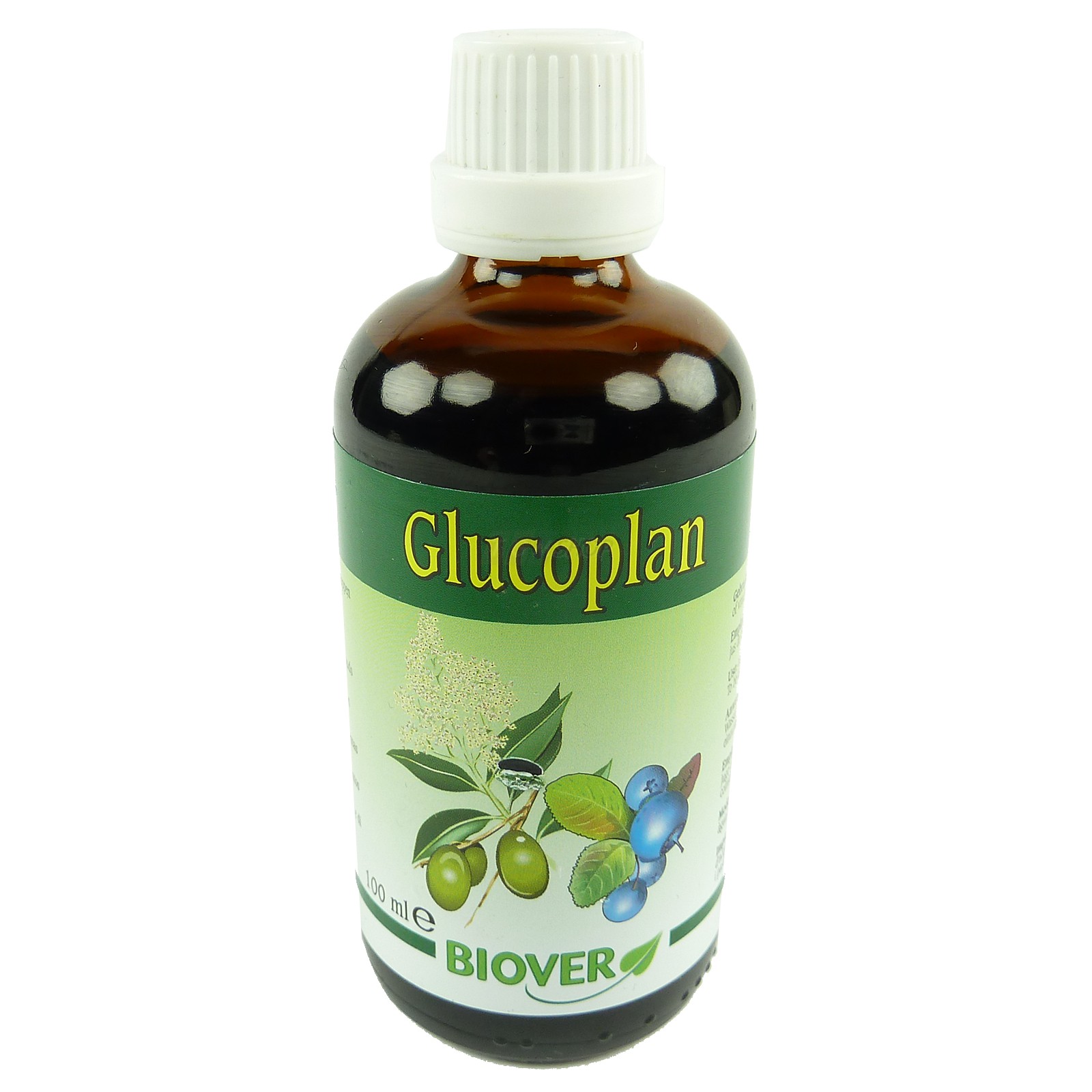 Biover -  Pflanzen Tropfen - Nahrungs Ergnzung  Mineralien  Homopathie 100ml - Glucoplan