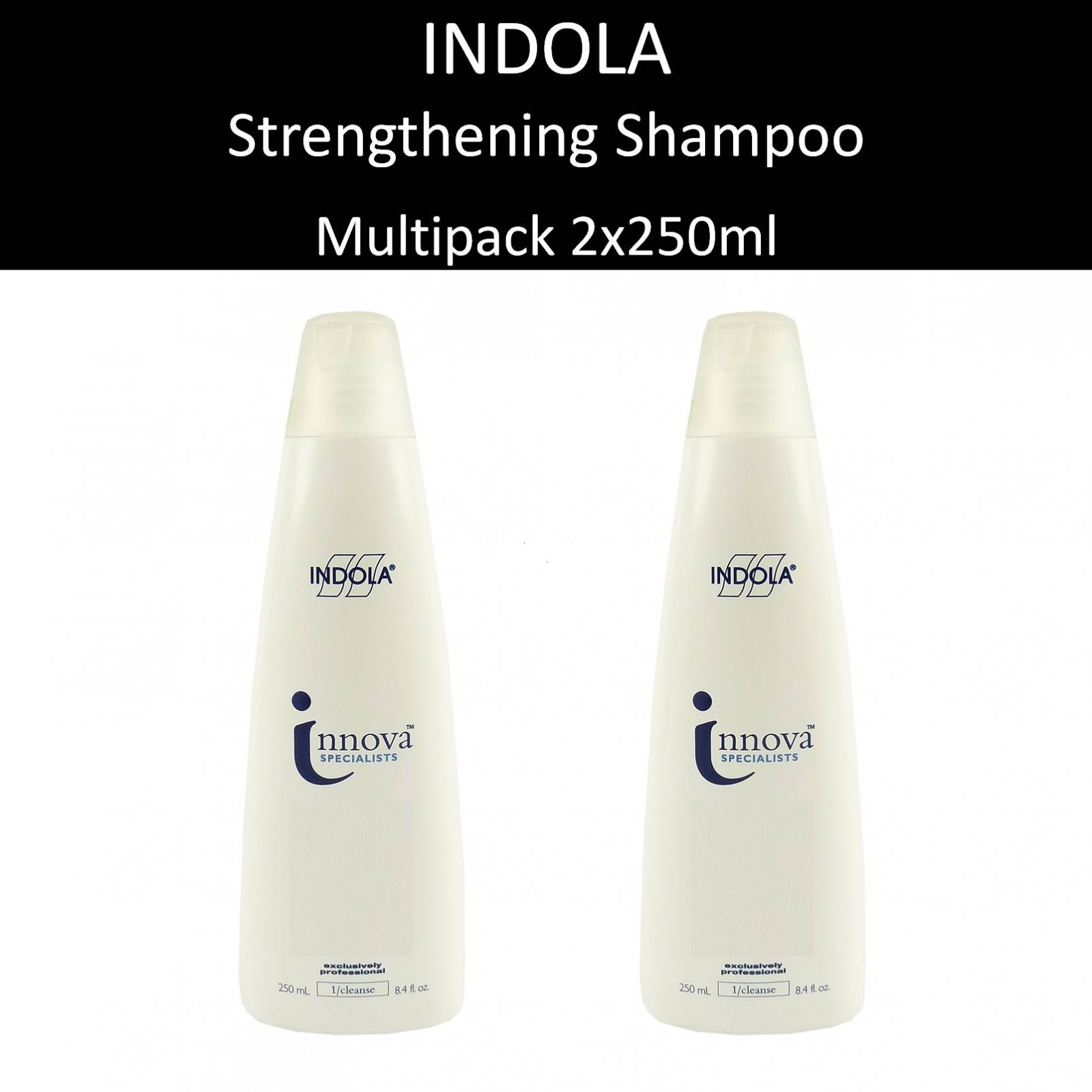 Indola - Innova Strengthening Shampoo krftigend Haar Pflege Multipack 2x250ml unter Haarpflege >> Shampoos