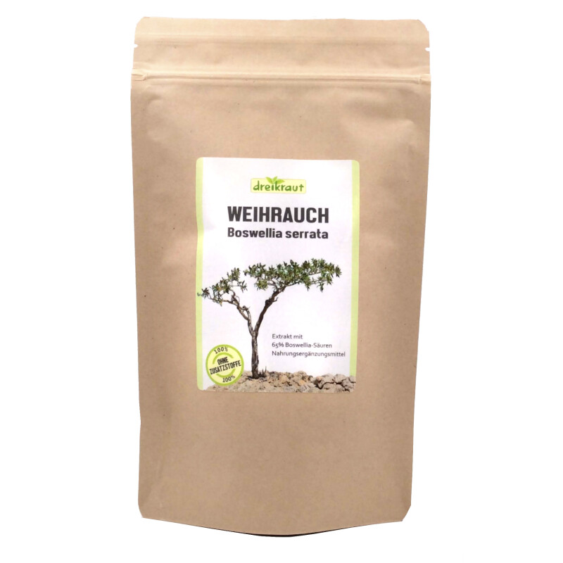 Weihrauchextrakt-Pulver- Boswellia Serrata- 65- Boswelliasuren- ohne Zustze- laborgeprft